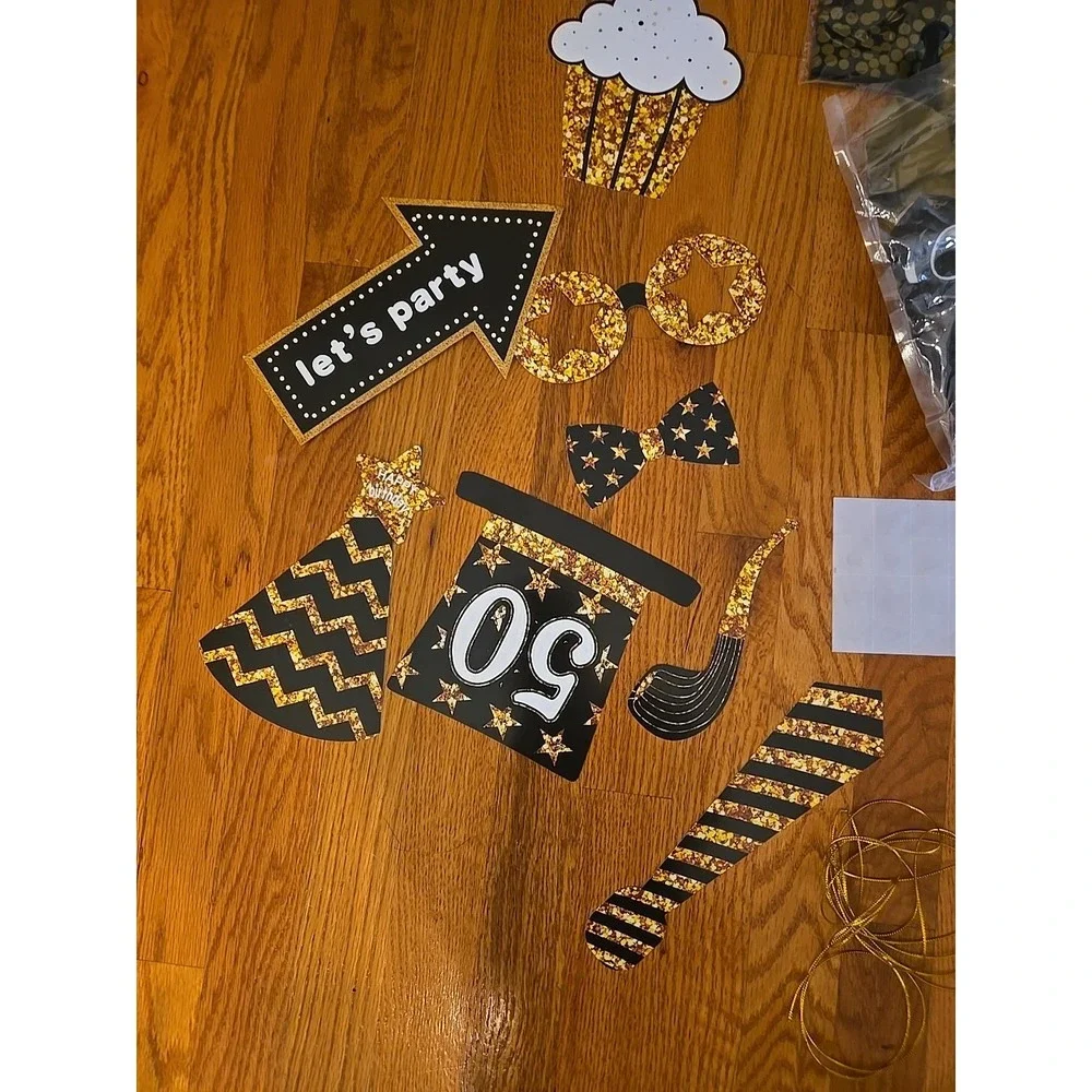 50Th Birthday Decorations for Men Women with Happy 50Th Birthday Decorations Ban